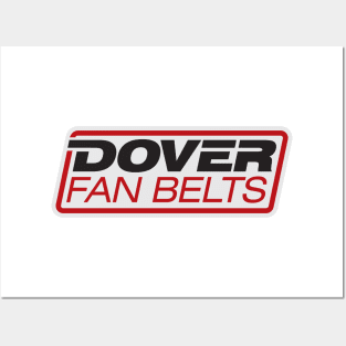 Dover Fan Belts (New Design - White) Posters and Art